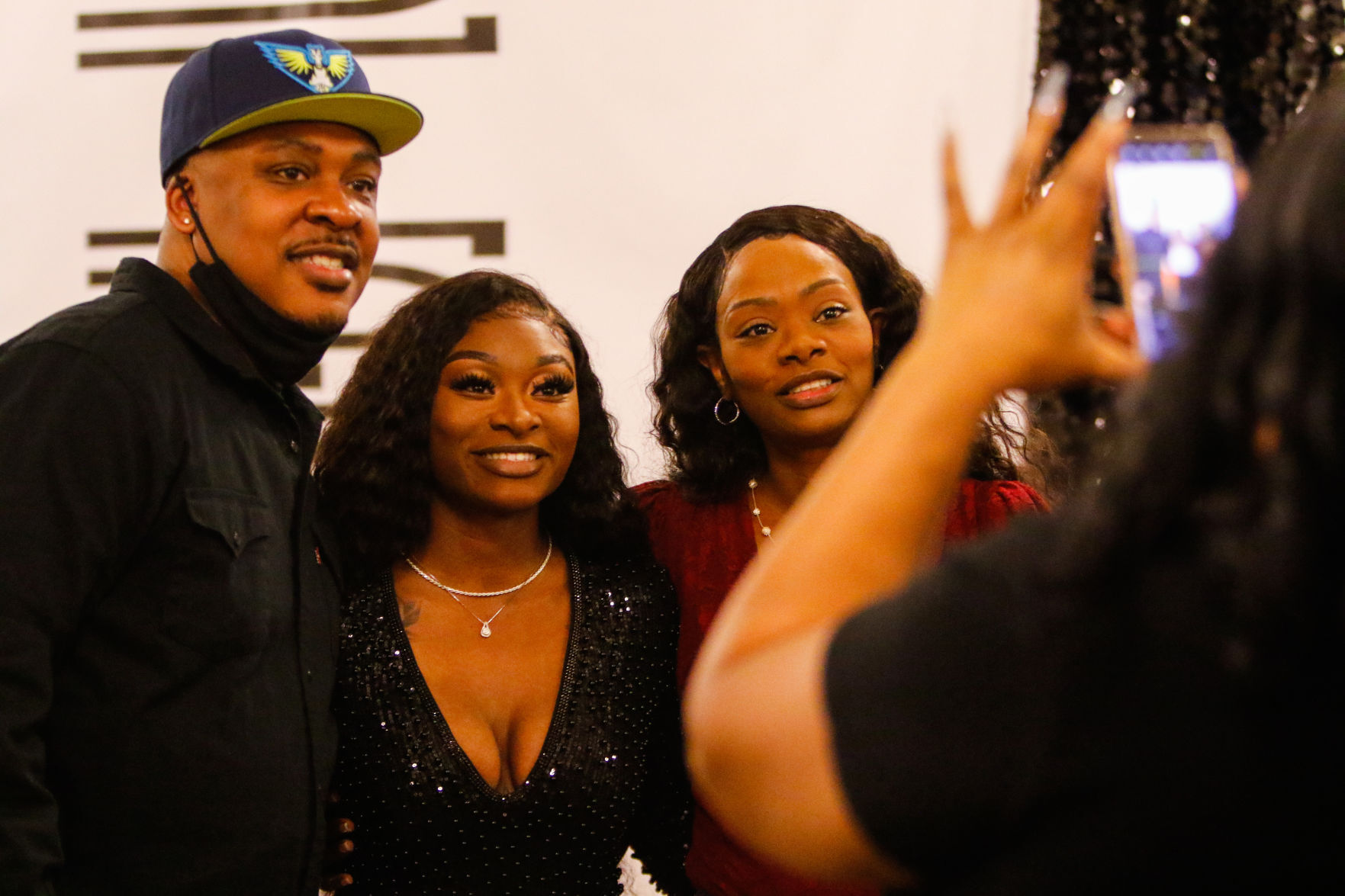 Gallery: Dana Evans WNBA draft viewing party